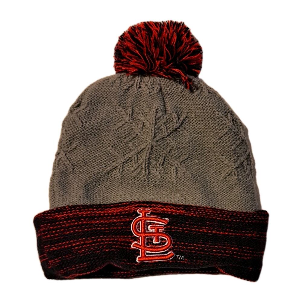 St Louis Cardinals Coca Cola Pom Beanie SGA Winter Knit Cap Hat Toboggan MLB Top